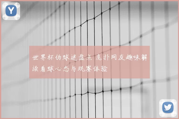 世界杯伪球迷盘点 虎扑网友趣味解读看球心态与观赛体验